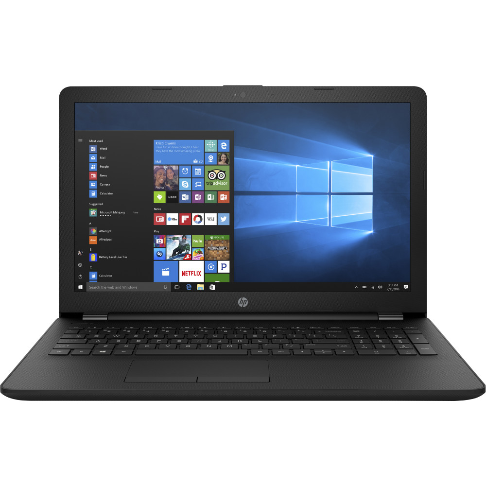 Laptop HP 15-bs020nq, Intel Core i3-6006U, 4GB DDR4, HDD 500GB, Intel HD Graphics, Windows 10 Home