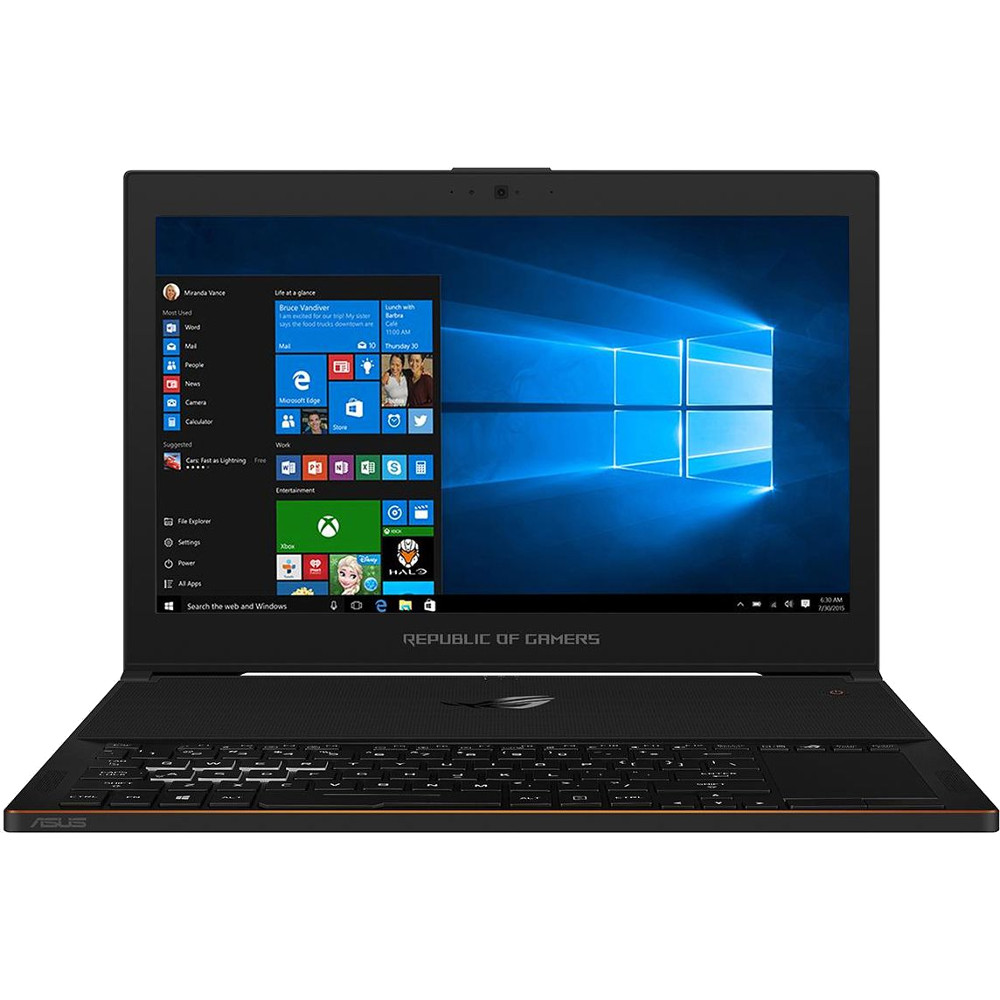  Laptop Gaming Asus ROG Zephyrus GX501VI-GZ020T, Intel Core i7-7700HQ, 24GB DDR4, SSD 512GB, nVidia GeForce GTX 1080 8GB, Windows 10 Home 