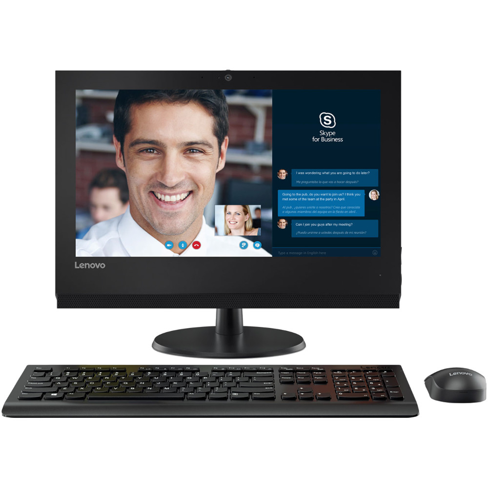  Sistem Desktop PC All-In-One Lenovo V310z, Intel Core i5-7400, 4GB DDR4, HDD 1TB, Intel HD Graphics, Windows 10 Pro 