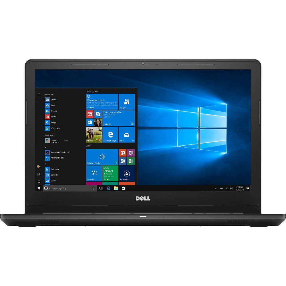 Laptop Dell Inspiron 3567, Intel Core i3-6006U, 4GB DDR4, SSD 256GB, AMD Radeon R5 M430 2GB, Windows 10 Home