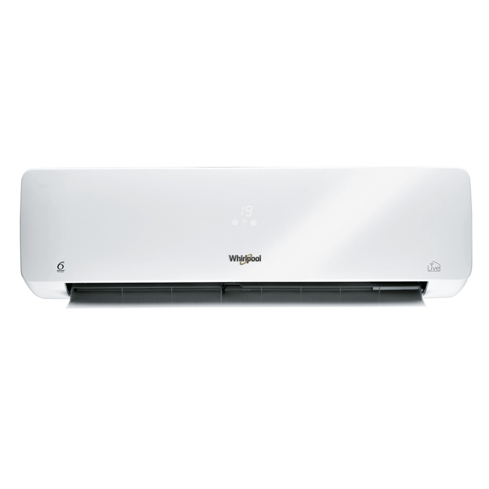 Aparat De Aer Conditionat Whirlpool Spiw312a2wf, 12000 Btu, Inverter, Wi-fi, Tehnologie Al 6-lea Simt, Clasa A++