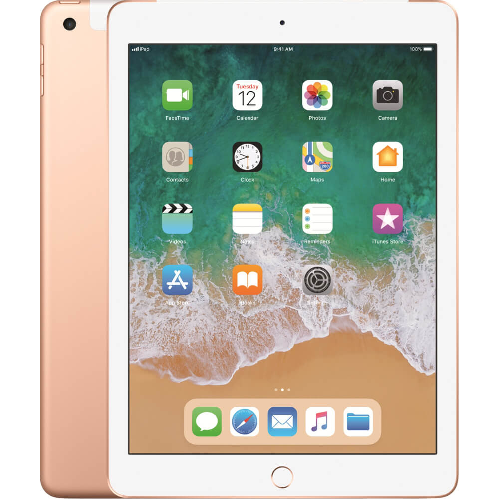  Apple iPad 9.7" (2018),&nbsp;32GB, Cellular, Auriu 
