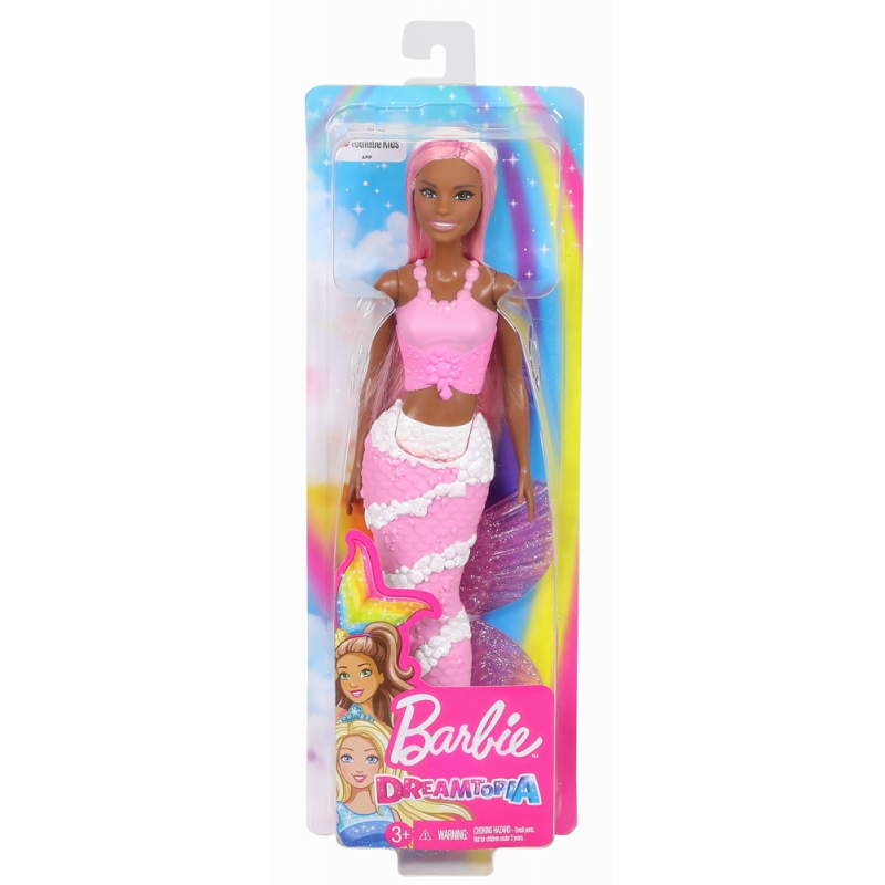 Barbie papusa Dreamtopia sirena cu corpul violet