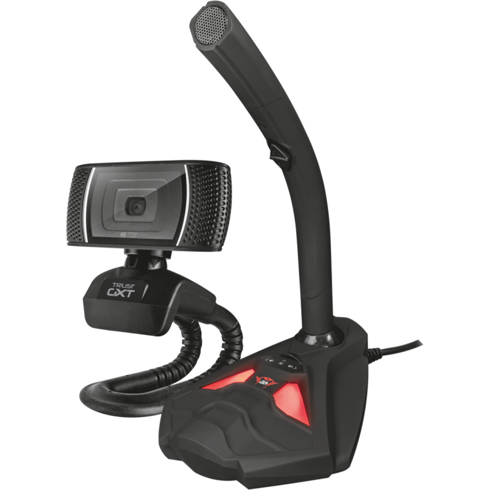  Camera web Trust GXT 786 Reyno Streaming Pack + Microfon 