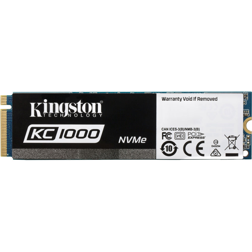  SSD Kingston SKC1000/480G, 480GB, M.2 2280, PCIe 3.0 x4 