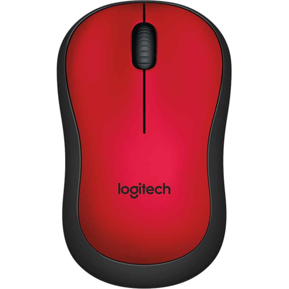 Mouse wireless Logitech M220 Silent, Rosu