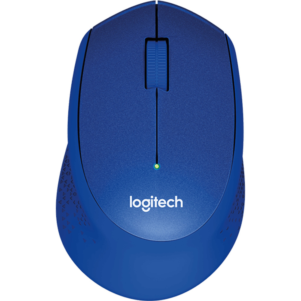 Mouse wireless Logitech M330 Silent, Albastru