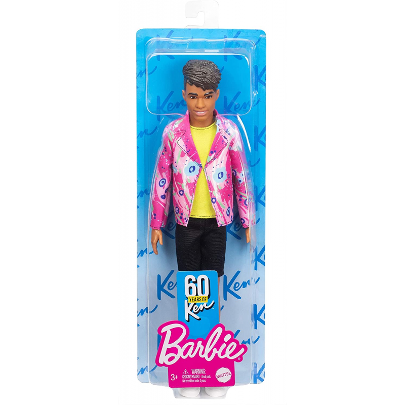 Barbie papusa ken aniversar 60 ani rocker derek 1985