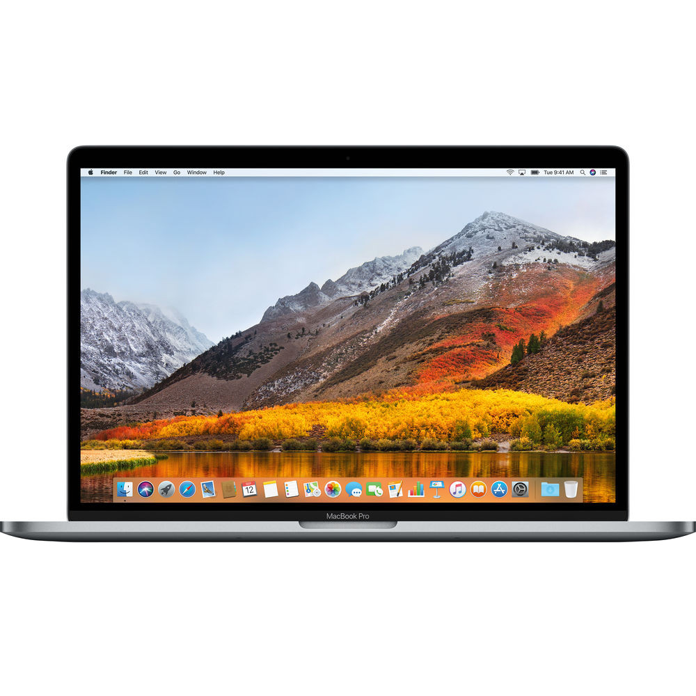 Laptop Apple MacBook Pro 15 Touch Bar, Intel Core i7, 16GB DDR4, SSD 256GB, AMD Radeon Pro 555X 4GB, macOS High Sierra, ROM KB, Gri inchis