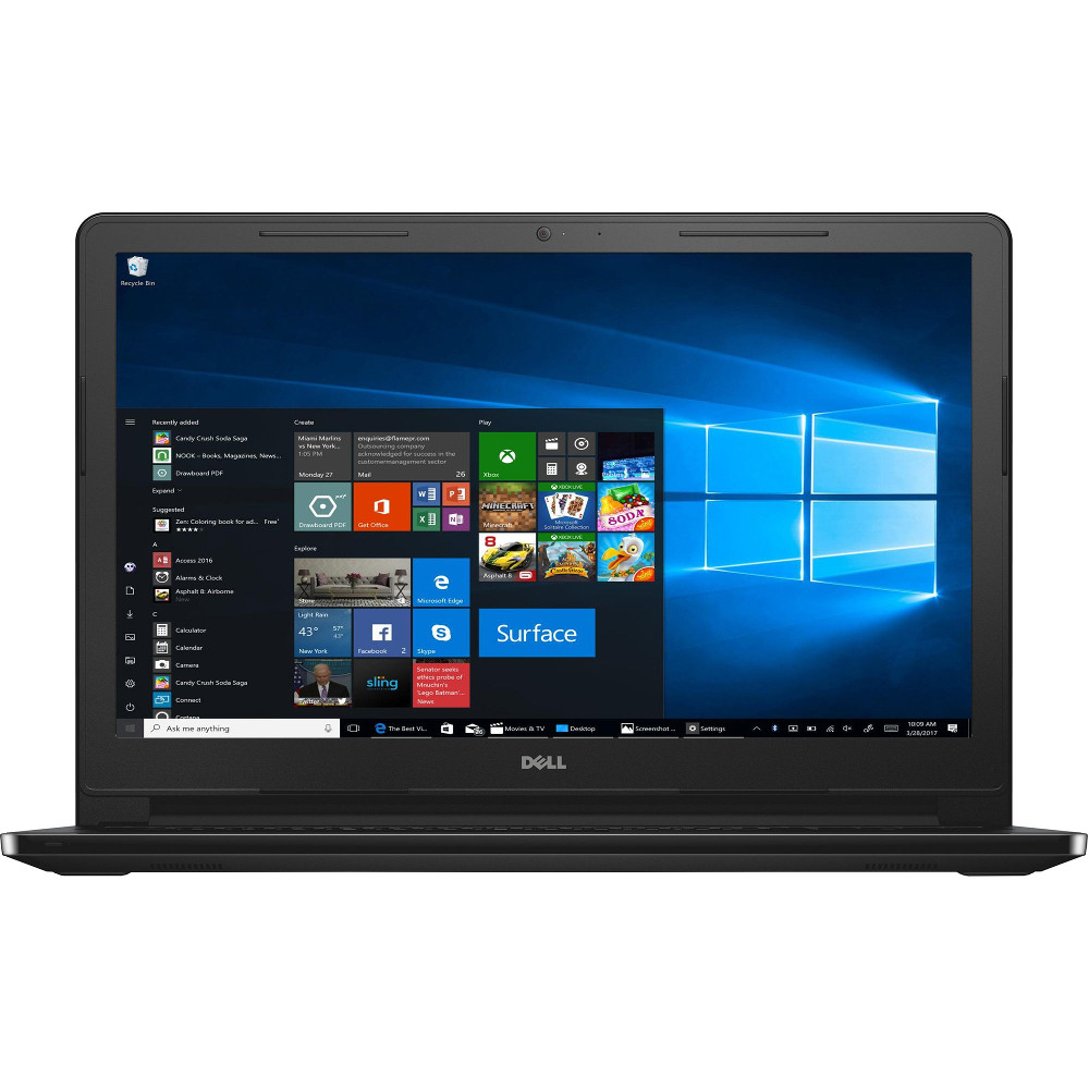 Laptop Dell Inspiron 3567, Intel Core i3-6006U, 4GB DDR4, HDD 1TB, AMD Radeon R5 M430 2GB, Windows 10 Home