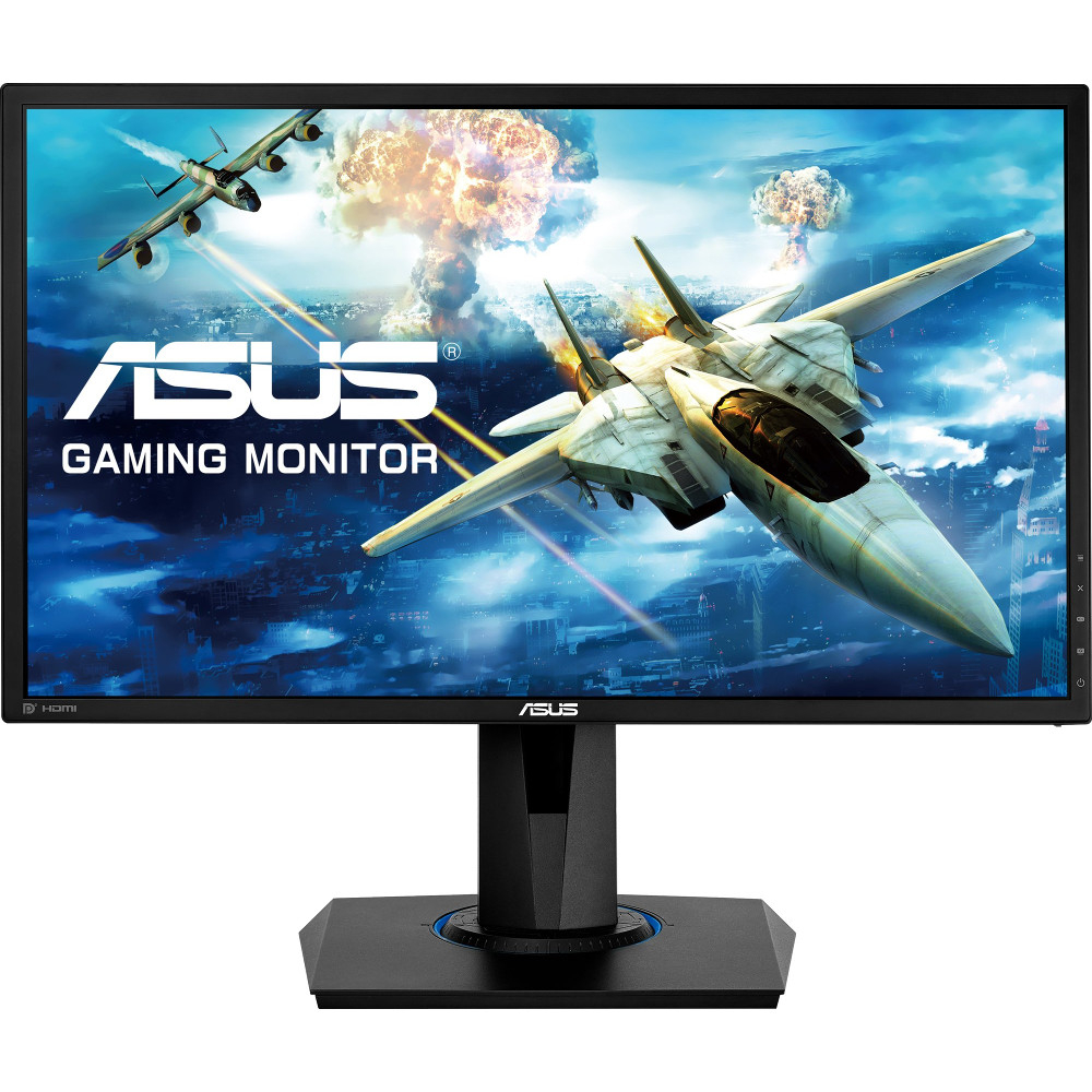  Monitor Gaming LED ASUS 24", Full HD, HDMI, Display Port, 1ms, FreeSync, 75Hz, Boxe, VG245Q, Negru 