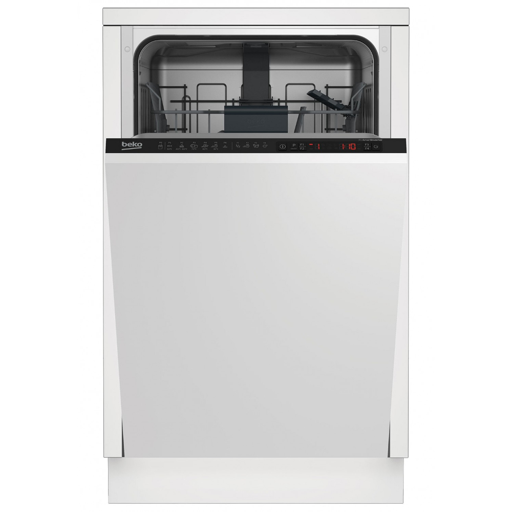 Masina de spalat vase slim incorporabila Beko DIS26021, 10 seturi, 6 programe, Clasa E