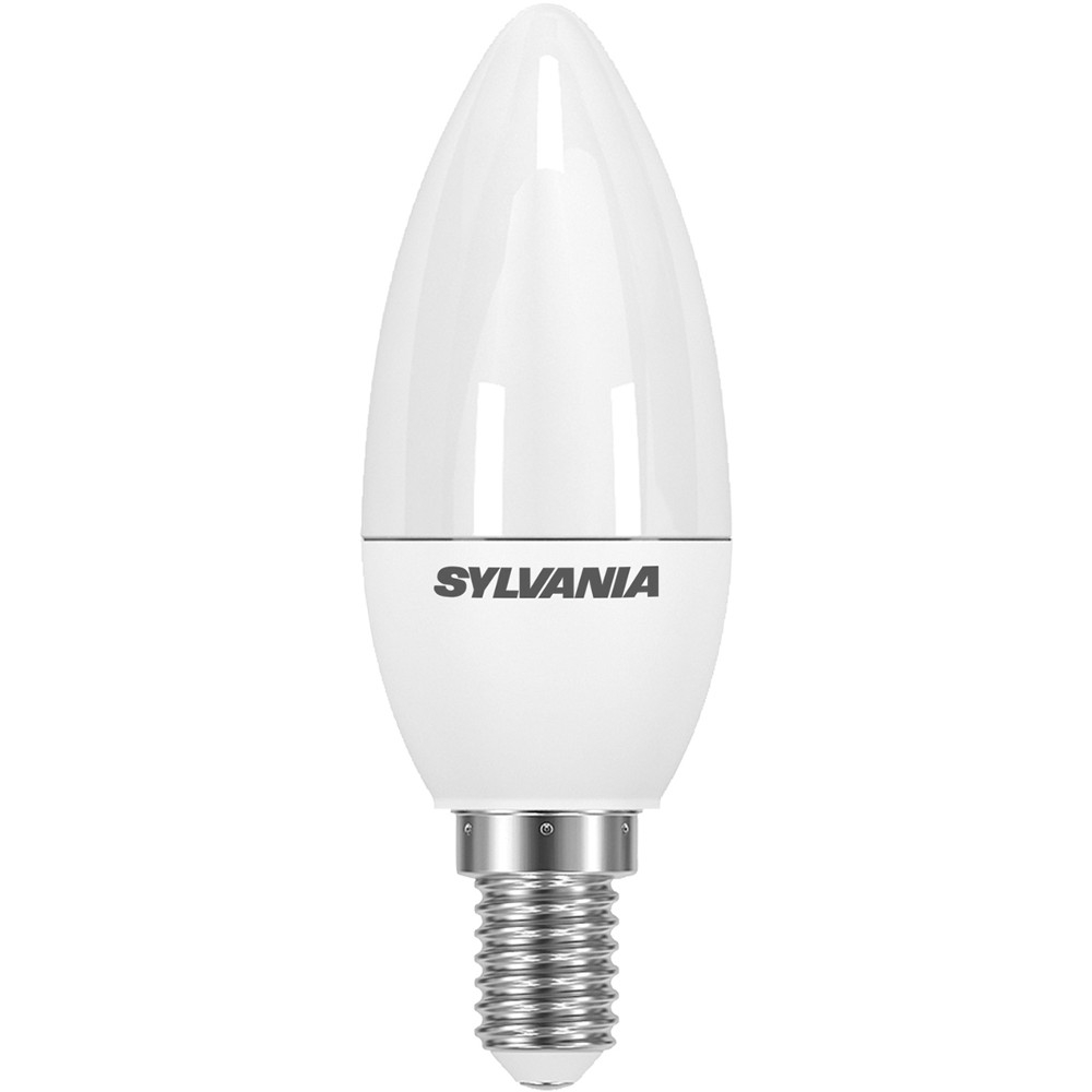  Bec LED lumanare Sylvania Toledo, Soclu E14, 5.5W, lumina rece 
