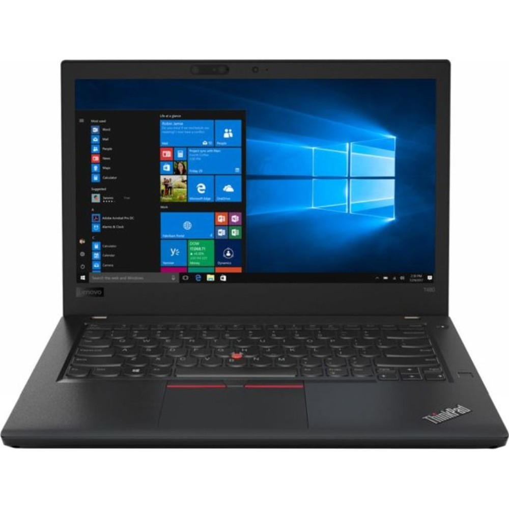Laptop Lenovo ThinkPad T480, Intel® Core™ i7-8550U, 8GB DDR4, SSD 256GB, Intel® HD Graphics, Windows 10 Pro