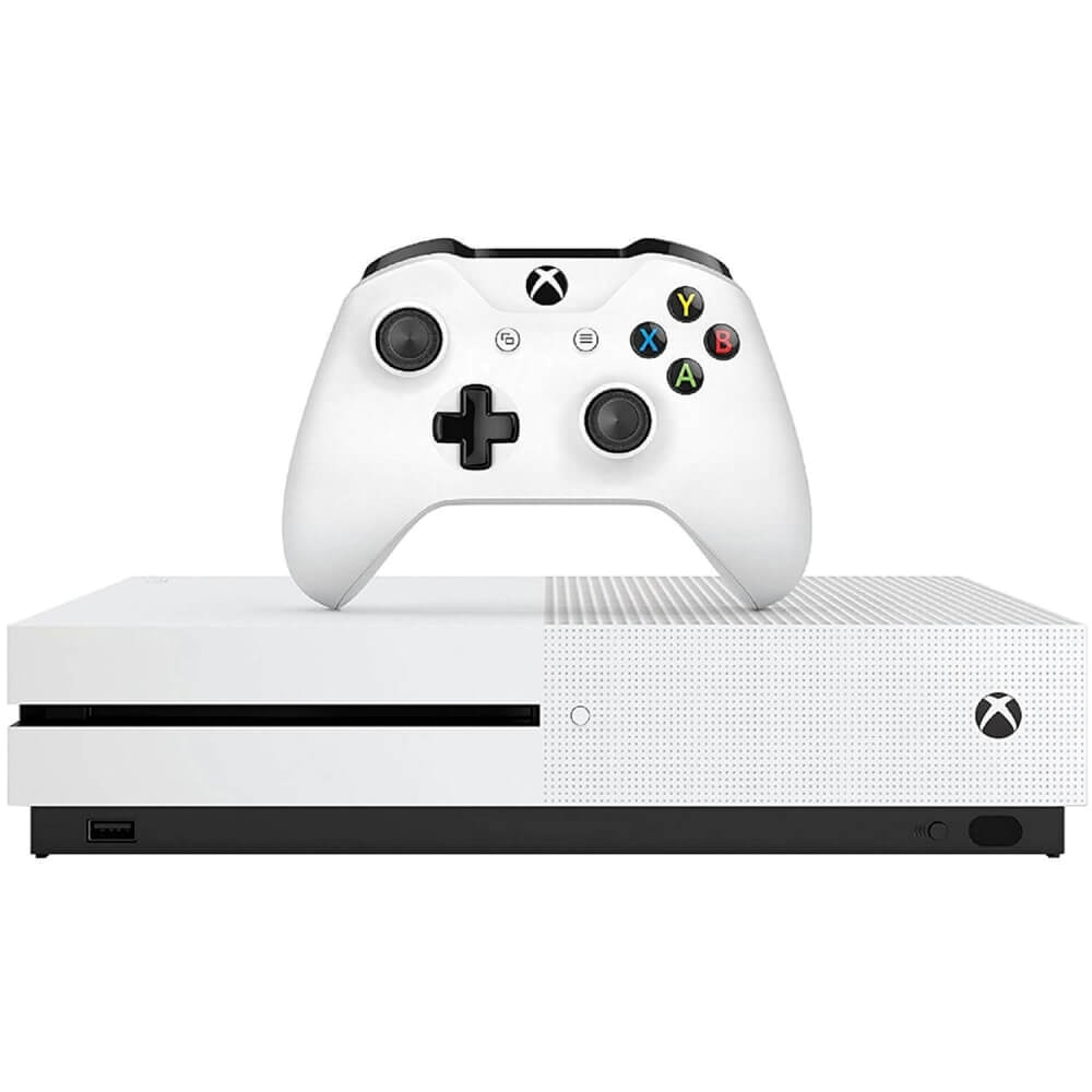 Consola Microsoft Xbox One S, 500GB, Alb