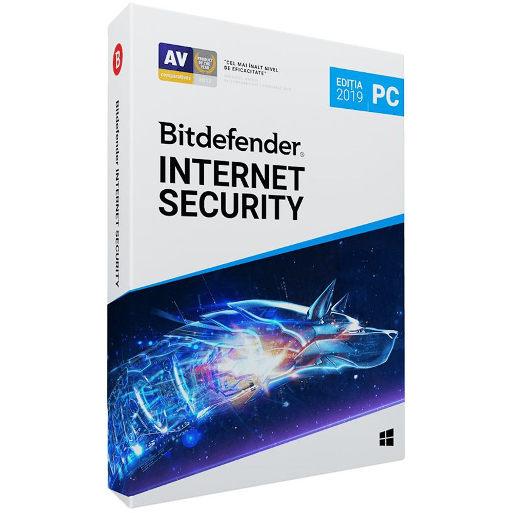 Bitdefender Internet Security 2019, 1 an, 1 utilizator