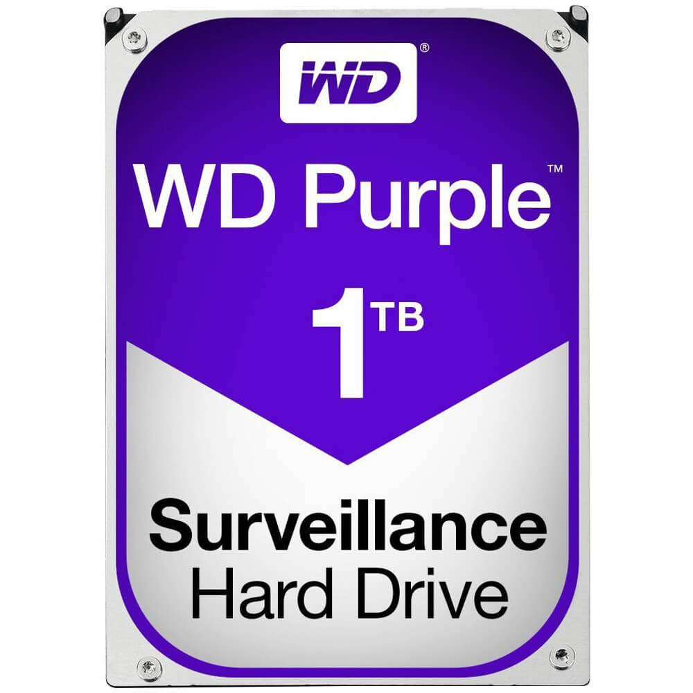  HDD WD New Purple, 1TB, IntelliPower, 64MB cache, SATA III 