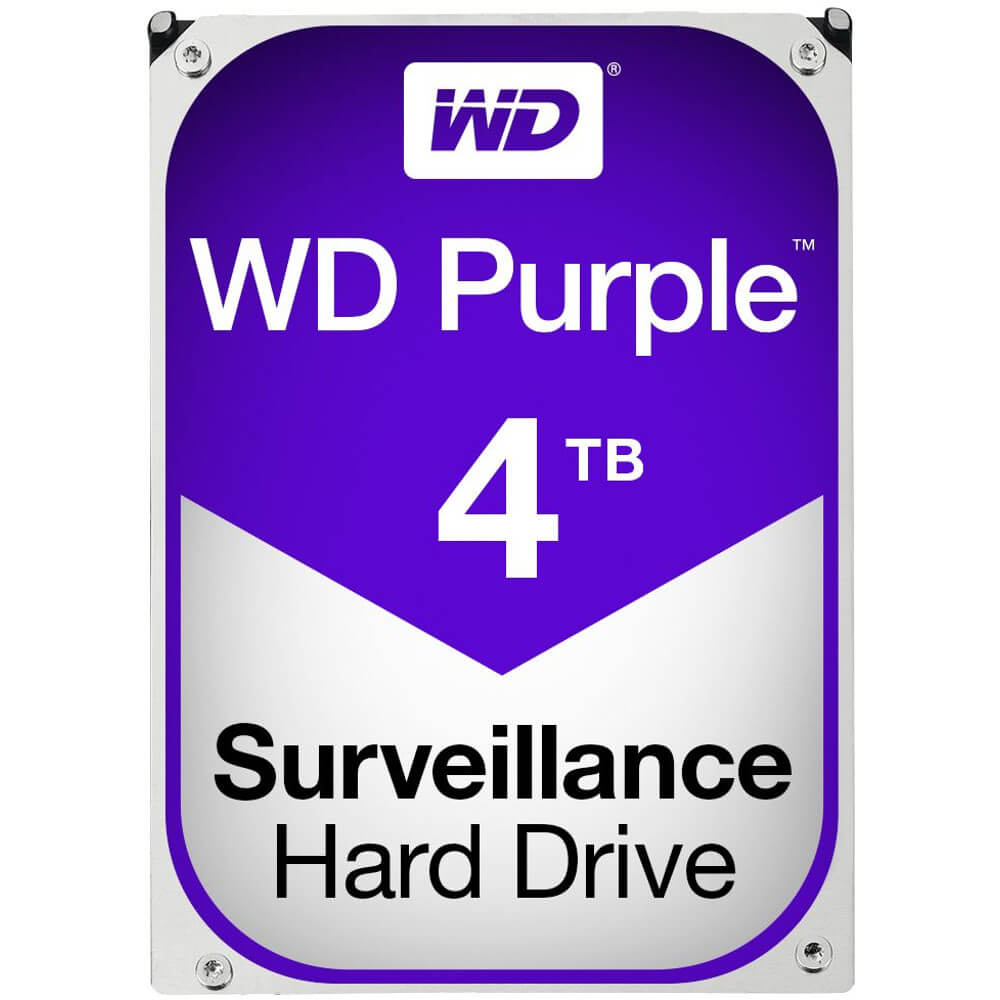  HDD WD New Purple, 4TB, IntelliPower, 64MB cache, SATA III 