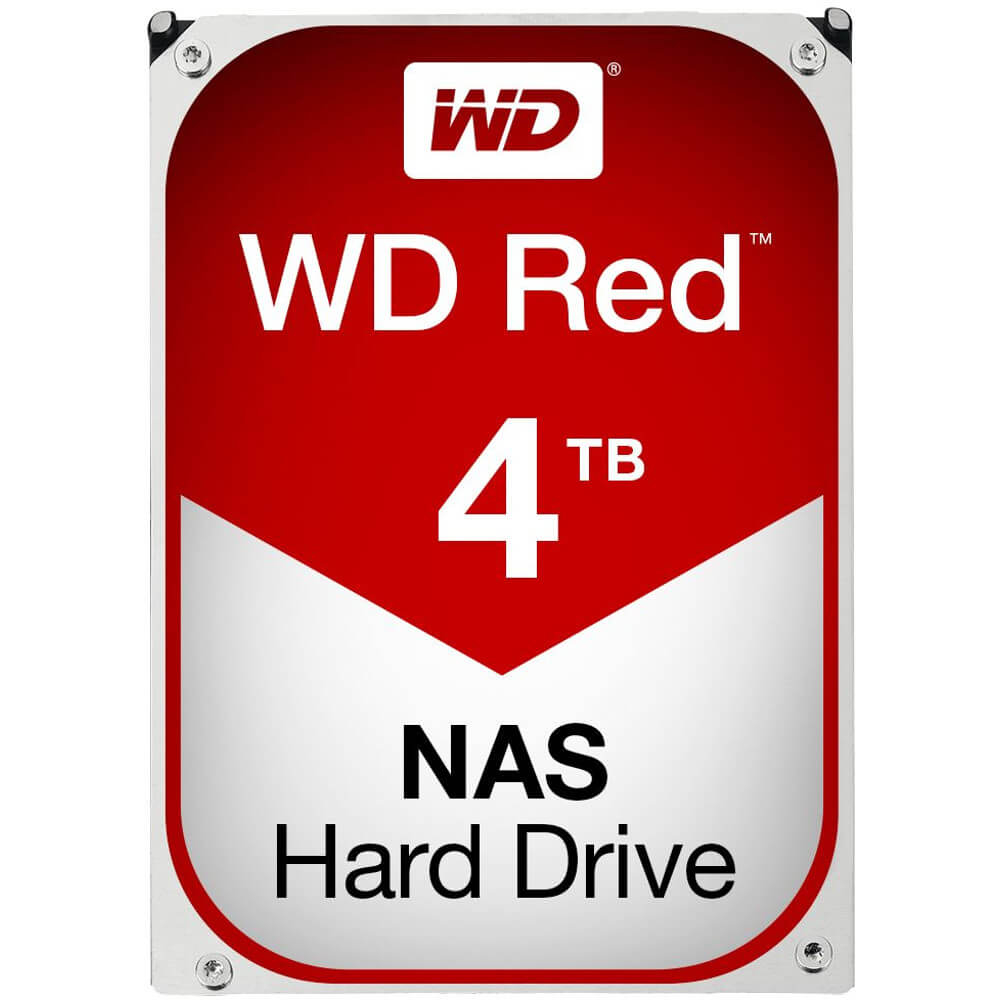  HDD WD Red, 4TB, 5400rpm, 64MB cache, SATA III 
