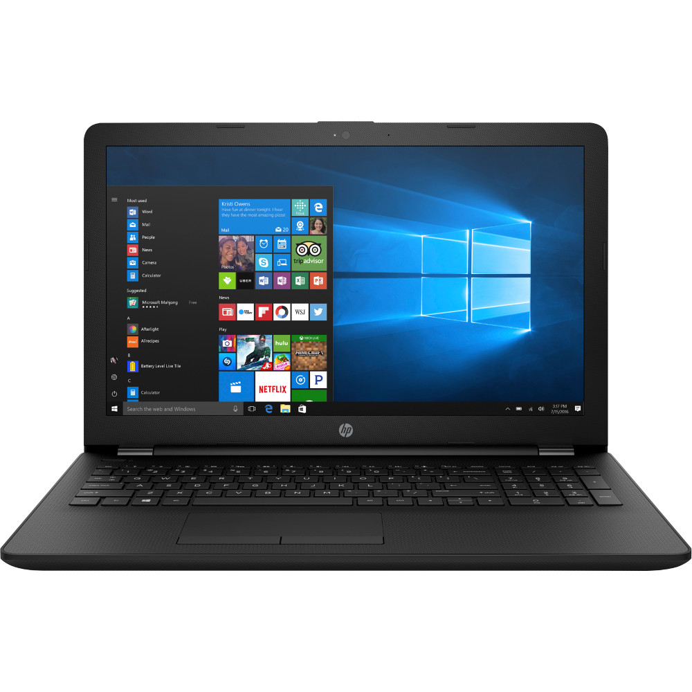 Laptop HP 15-ra052nq, Intel Pentium N3710, 4GB DDR3, HDD 500GB, Intel HD Graphics, Windows 10 Home