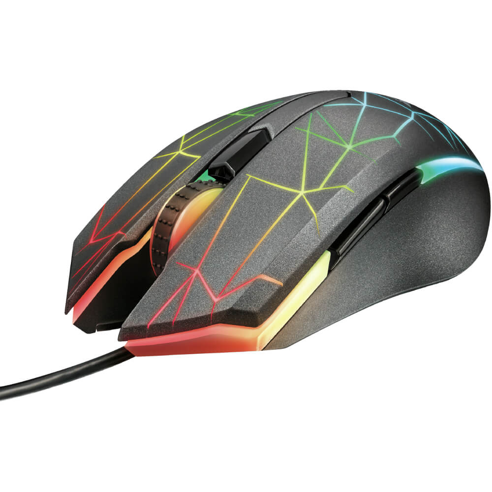  Mouse gaming Trust Heron GXT170 RGB, Negru 