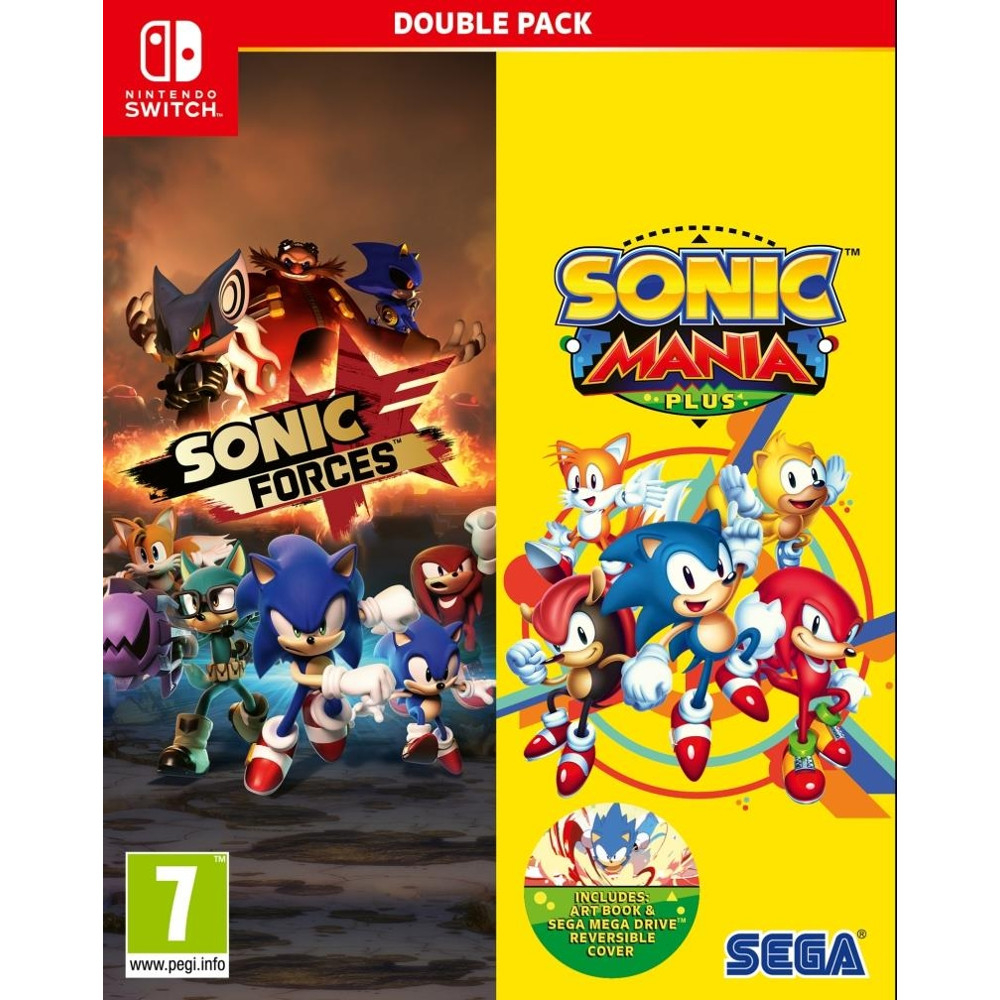 Joc Nintendo Switch Sonic Double Pack: Sonic Forces & Sonic Mania Plus