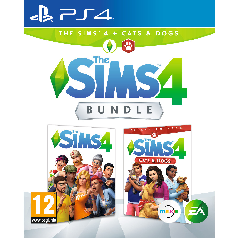 Joc PS4 The Sims 4 + The Sims 4: Cats & Dogs Bundle