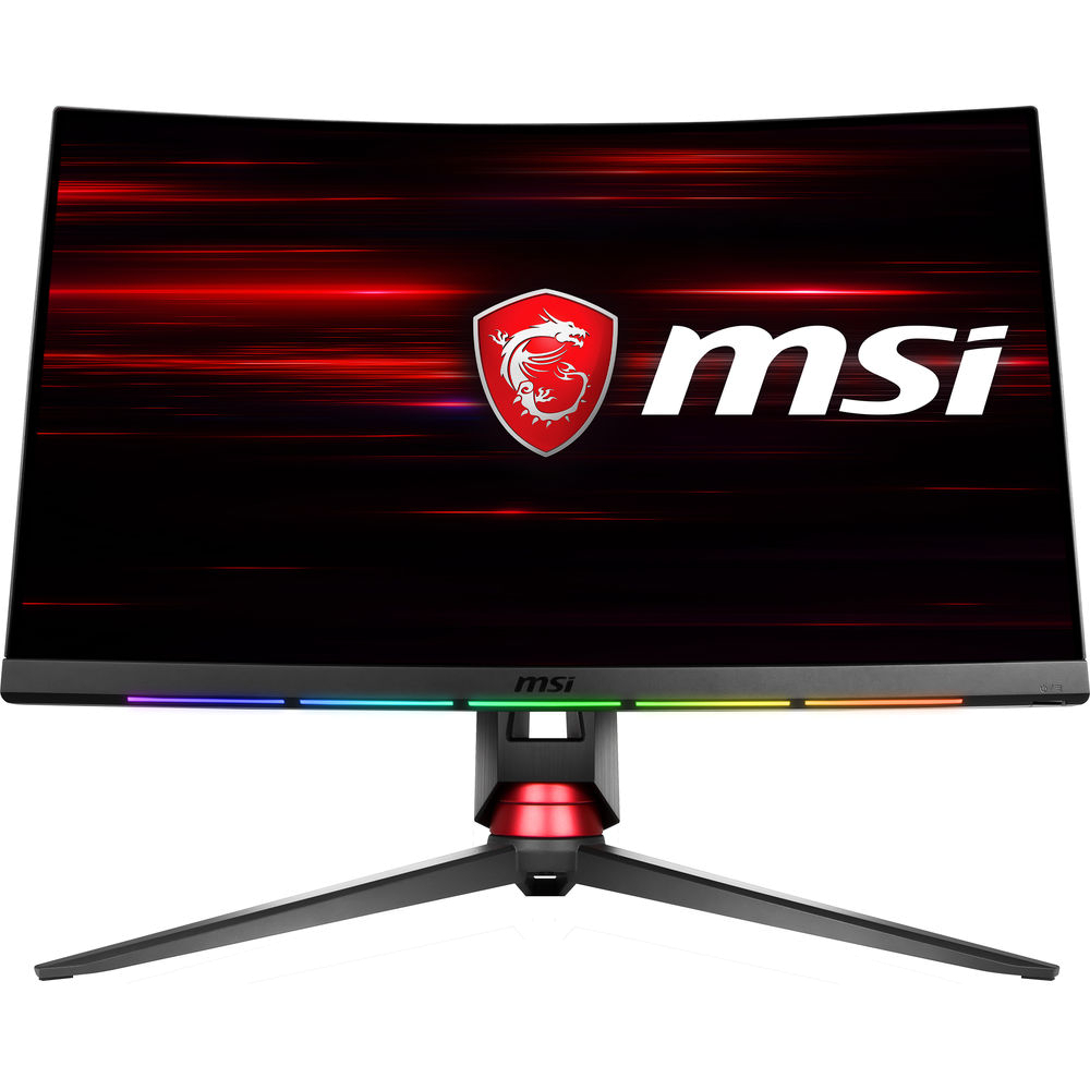  Monitor curbat gaming LED MSI Optix MPG27C, 27", Full HD, Negru 