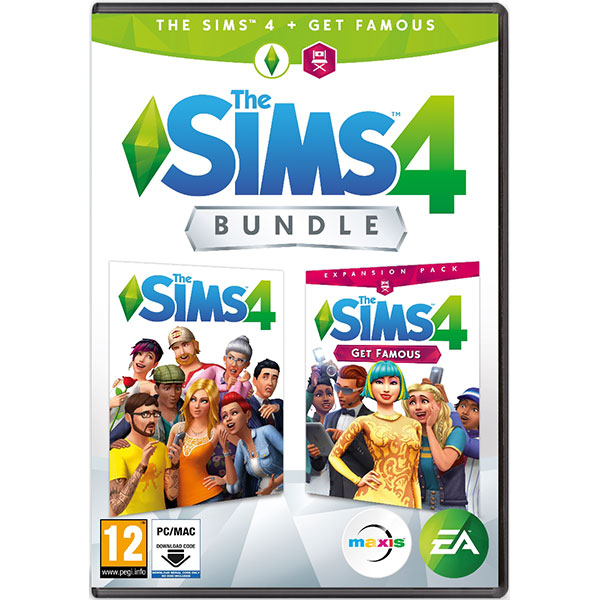  Joc PC The Sims 4 + The Sims 4 Get Famous Bundle 