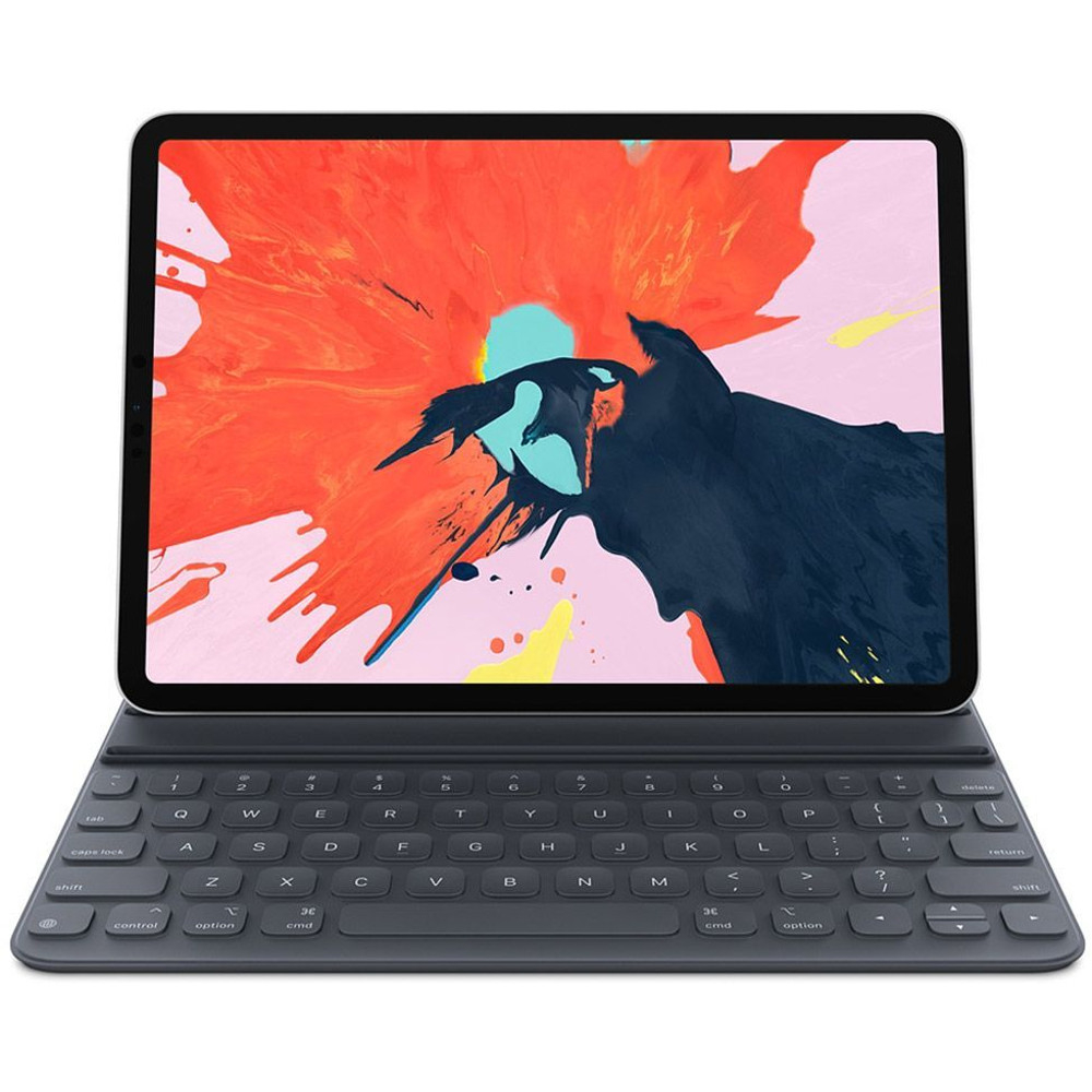  Husa cu tastatura Apple Smart Keyboard Folio, iPad Pro 11", Negru 