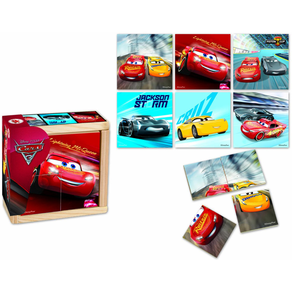  Puzzle in cutie Disney Cars 3, 6 poze 