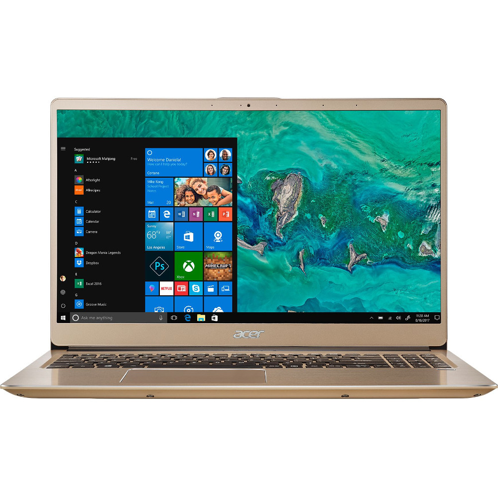 Laptop Acer Swift 3 SF315-52G-8236, Intel Core i7-8550U, 8GB DDR4, SSD 256GB, nVIDIA GeForce MX150 2GB, Windows 10 Home