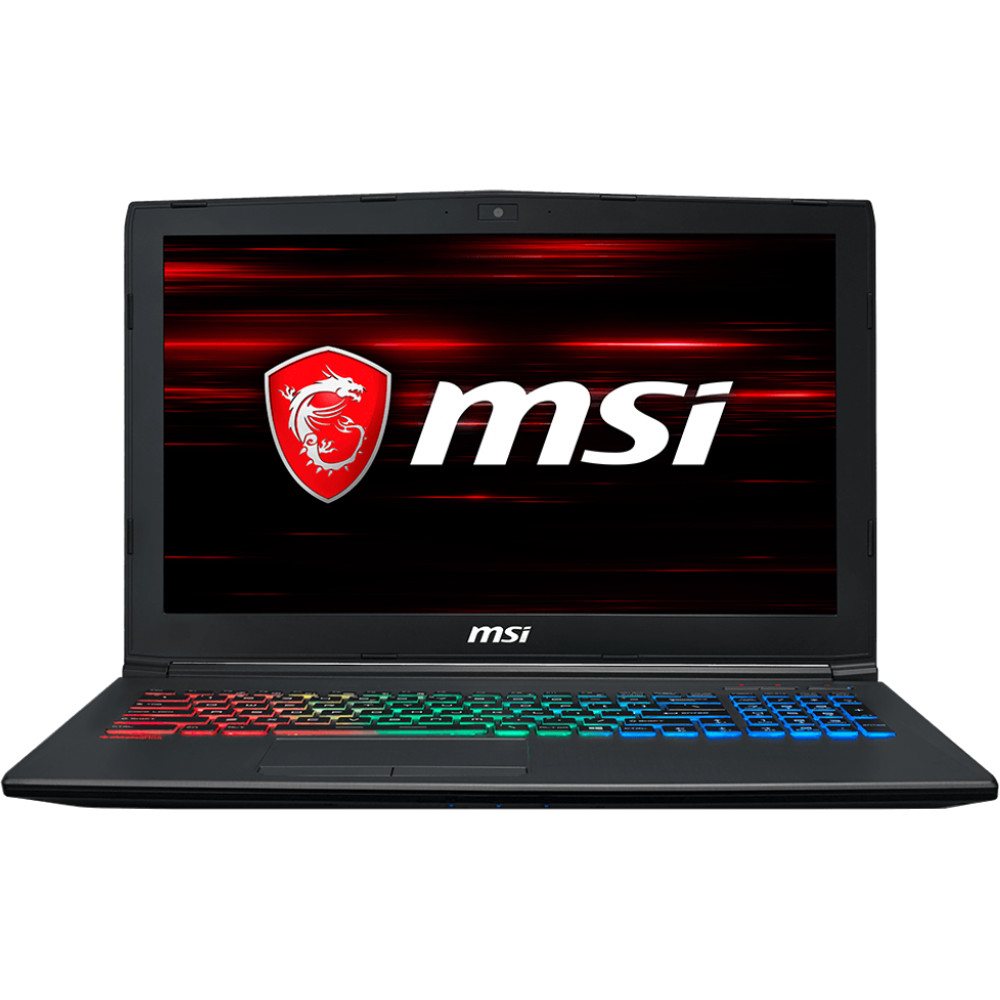 Laptop Gaming MSI GF62 8RD-261XRO, Intel® Core™ i7-8750H, 8GB DDR4, HDD 1TB, nVIDIA GeForce GTX 1050Ti 4GB, Free DOS Laptop-uri Gaming