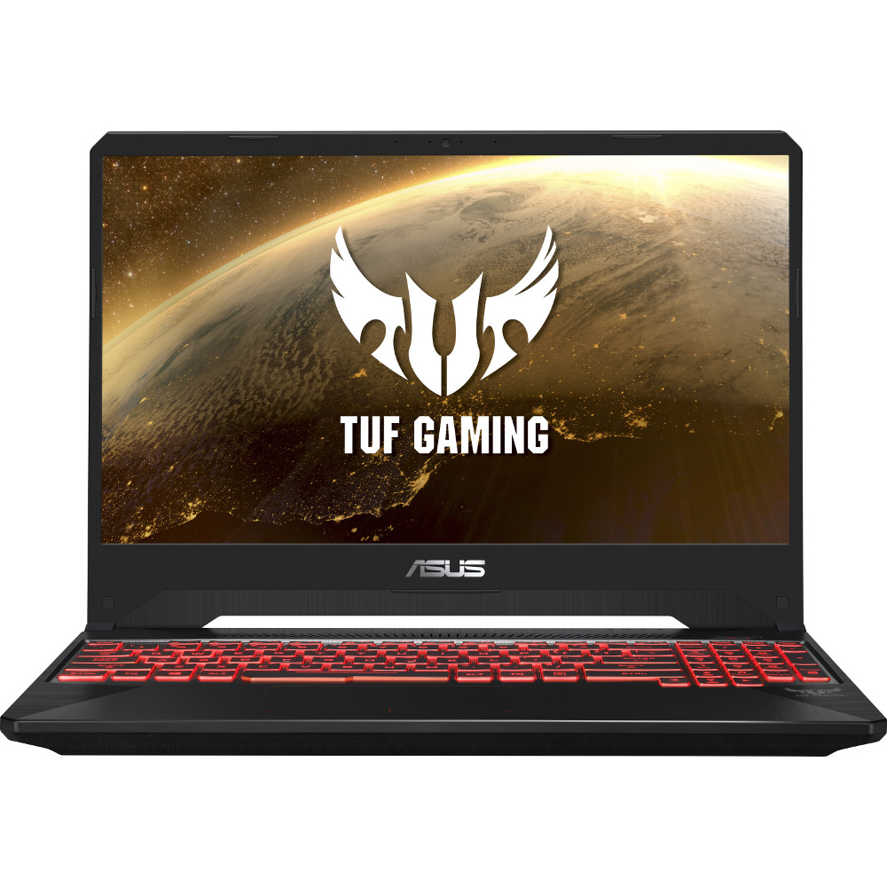 Laptop Gaming Asus TUF FX505GE-BQ175, Intel® Core™ i5-8300H, 8GB DDR4, HDD 1TB Hybrid (FireCuda), nVIDIA GeForce GTX 1050Ti 4GB, Free DOS Laptop-uri Gaming