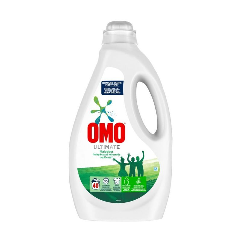  Detergent de rufe lichid Omo Ultimate Fresh Clean, 20 spalari, 1 l 