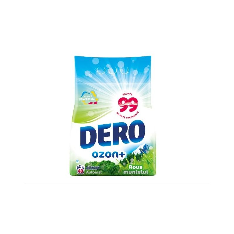  Detergent automat Dero Ozon+ Roua Muntelui Plus, 4kg, 40 spalari 