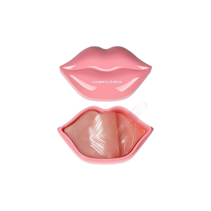 Masca pentru buze, Kiss Beauty, Lip Mask, Vitamina E, 20 bucati