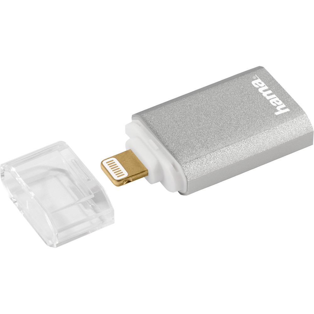 Card Reader Hama Save2Data mini, Lightning, MicroSD