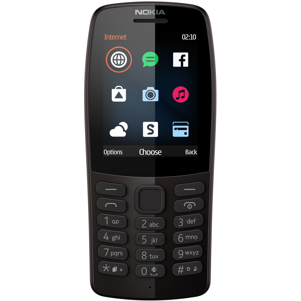 Telefon Mobil Nokia 210 (2019),&nbsp;dual Sim, Negru