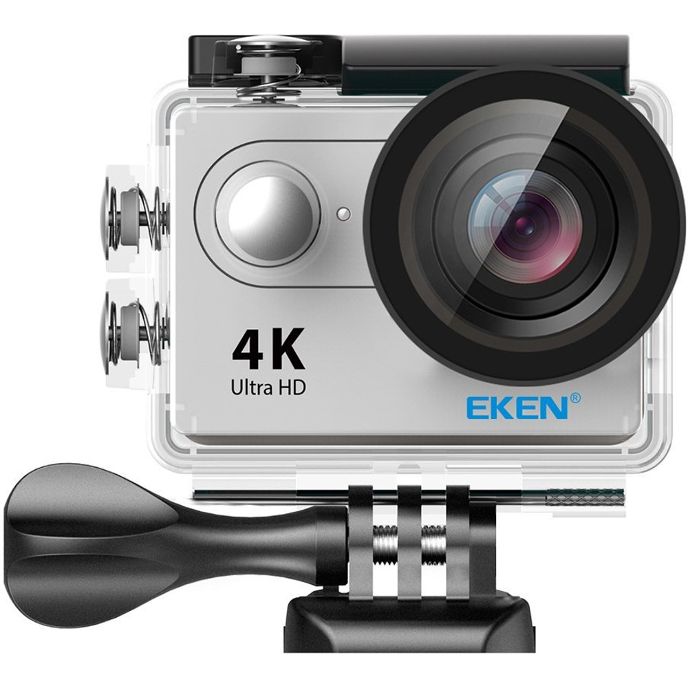  Camera Video Sport Eken H9R, 4k@25fps + Telecomanda, Gri 