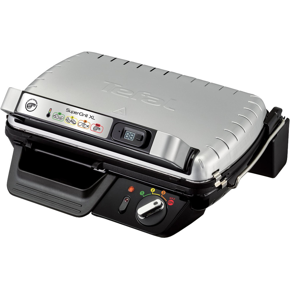  Gratar electric Tefal Supergrill XL GC461B34, 2400 W 