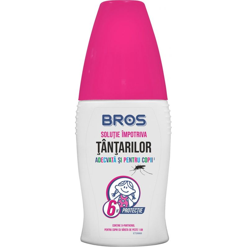  Bros Lotiune Spray Pompa "Pentru Copii" Impotriva Tantarilor 50 ml 