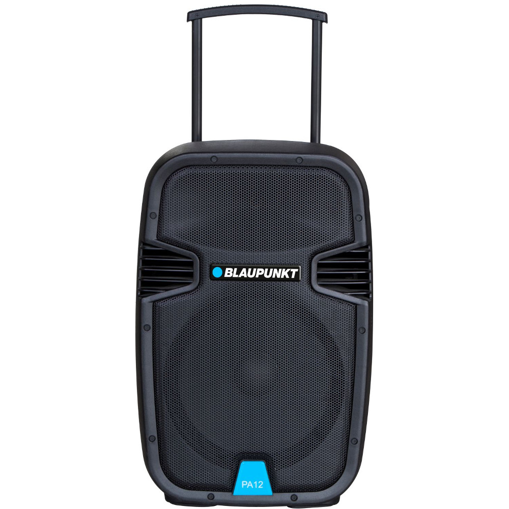 Boxa portabila profesionala Blaupunkt PA12, Bluetooth, Negru