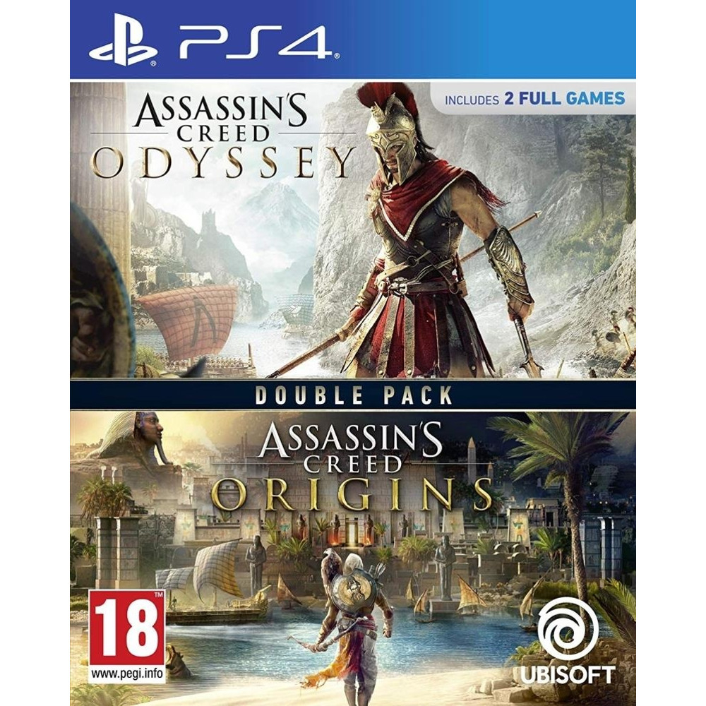  Joc PS4 Assassin`s Creed Double Pack: Odyssey & Origins 