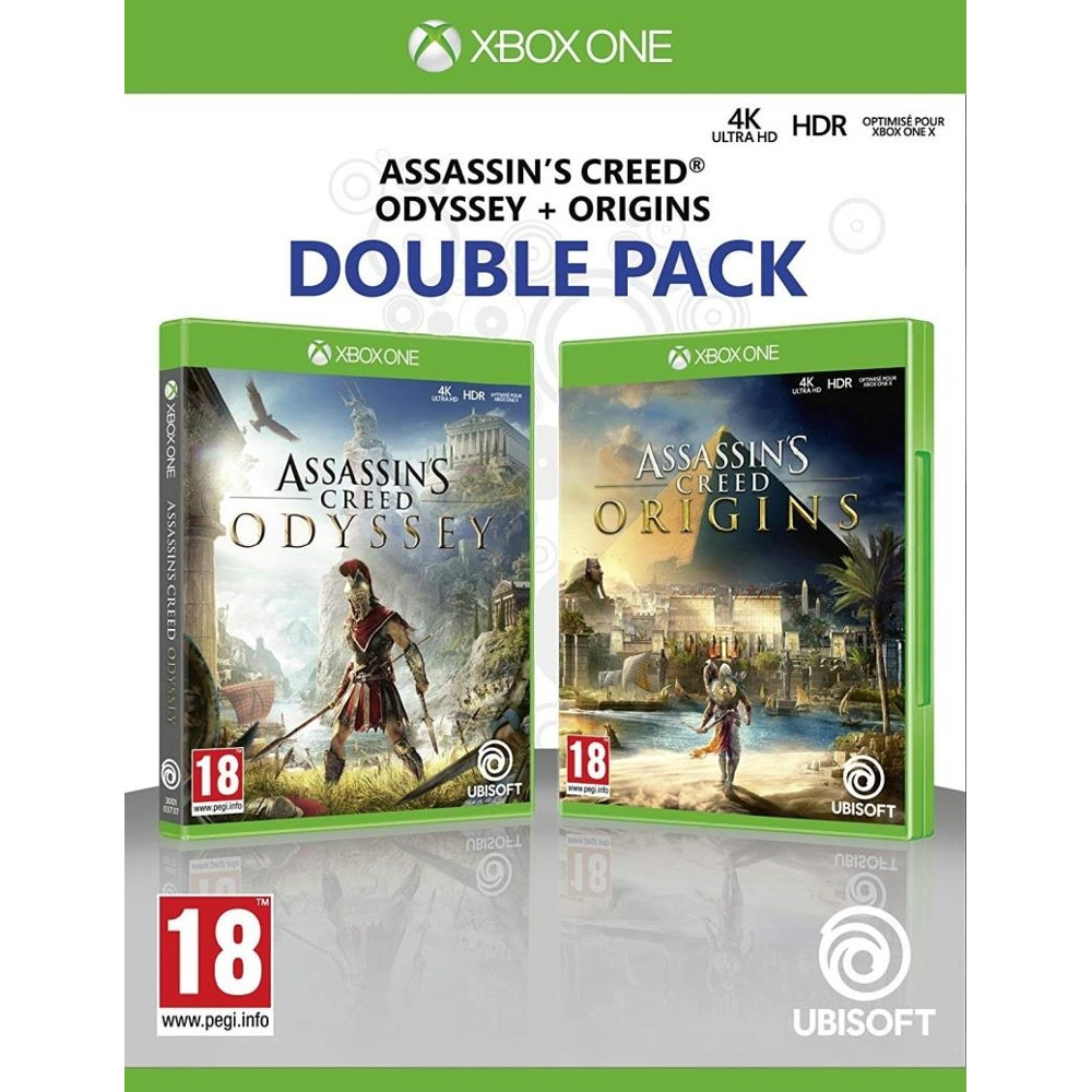  Joc Xbox One Assassin`s Creed Double Pack: Odyssey & Origins 