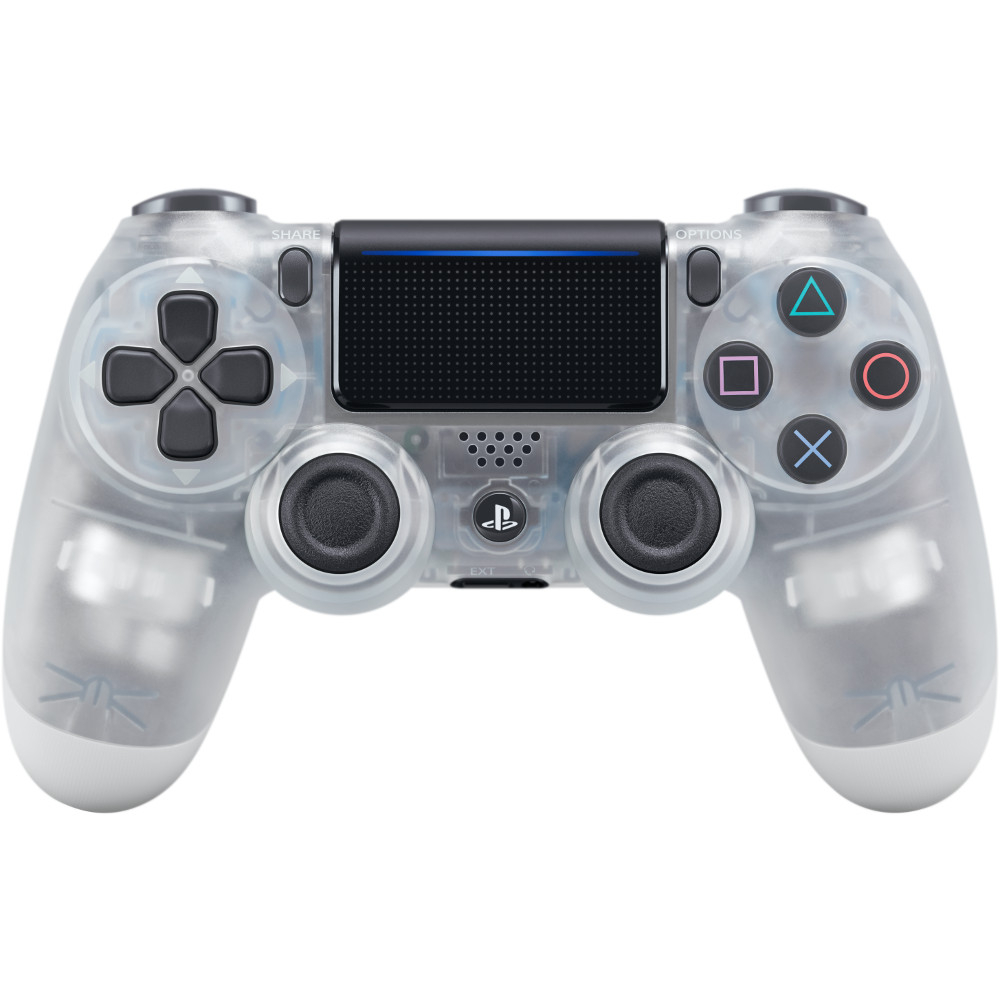 Controller Sony DualShock 4 V2 pentru PS4, Crystal