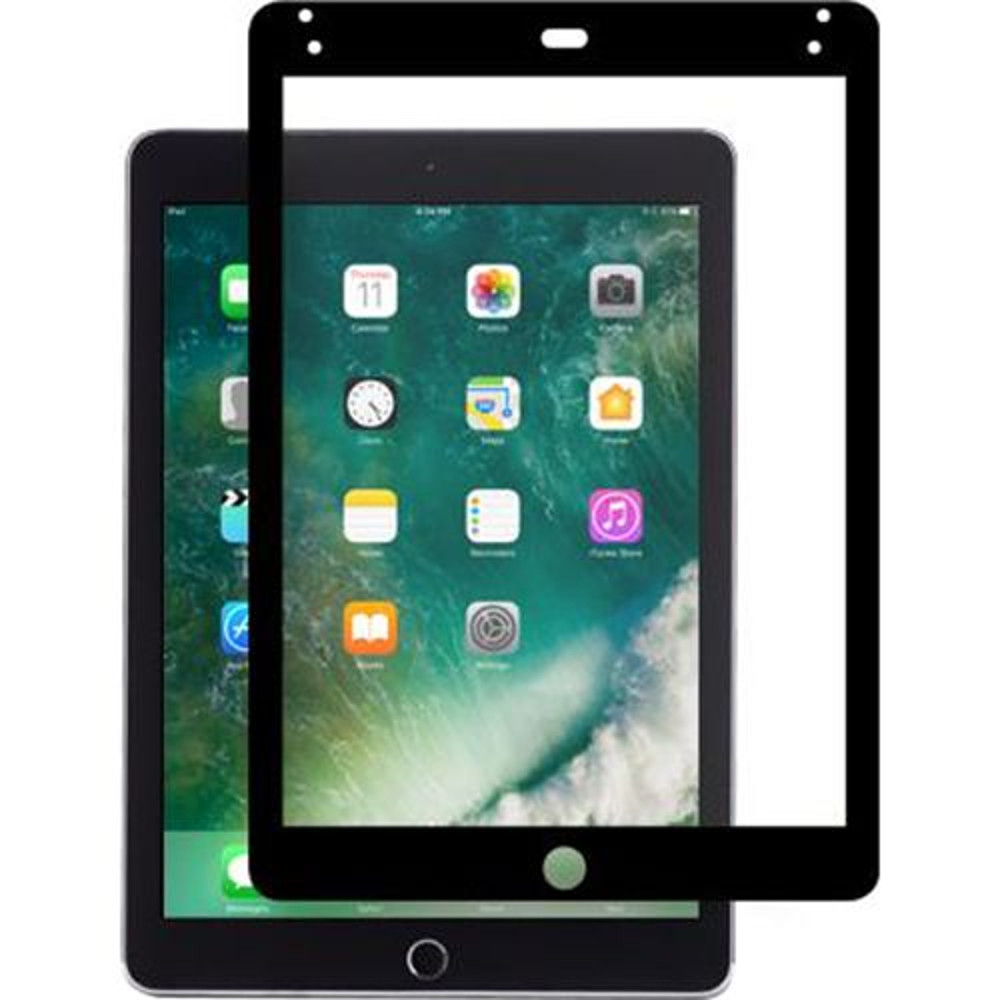  Folie de protectie Moshi iVisor AG pentru Apple iPad 9.7 (2017 / 2018), Anti-Glare, Negru 