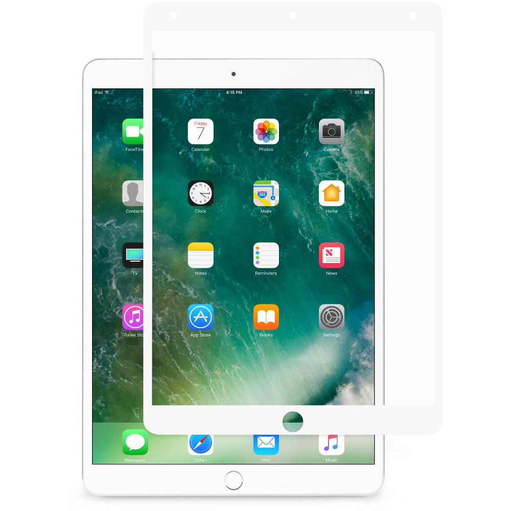  Folie de protectie mata Moshi iVisor AG pentru iPad Pro / Air 10.5, Anti-Glare, fara amprente, Alb 