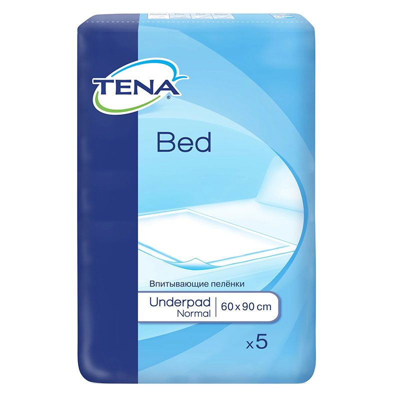  Aleze / Protectii pentru pat TENA Bed Normal, 60 x 90 cm, 5 buc 