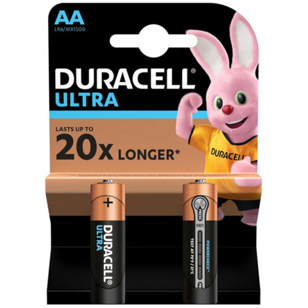 Baterii Duracell Ultra AA, 2 buc